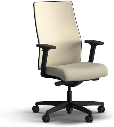 HON Ignition 2.0 Ergonomic Office Chair, Lumbar Support, Desk Chair, Linen by HON