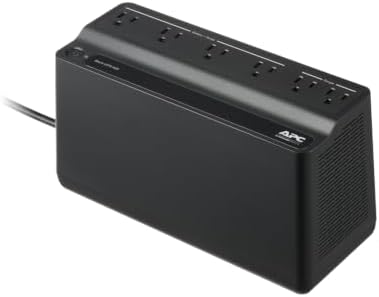 APC UPS Battery Backup Surge Protector, 425VA Backup Battery Power Supply, BE425M, Pack of 2 by APCbySchneider-Electric