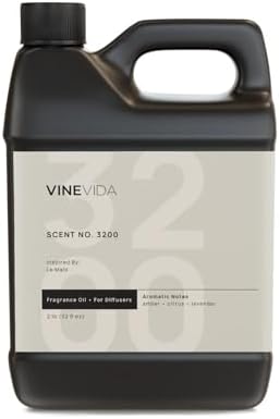 VINEVIDA [32 Fl Oz] Scent NO. 3200 Fragrance Oil for Cold Air Diffusers, Aromatic Notes of Lavender, Bergamot, Mint & Cinnamon Essential Oils for Diffuser Oil Refill & Air Freshener Spray by VINEVIDA