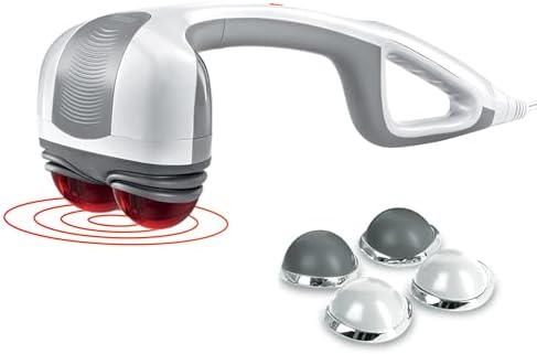 Homedics Back Massager Heated Automatic Percussion Body Massager by Homedics