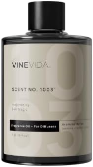 VINEVIDA [16 Fl Oz] Scent NO. 1003 Fragrance Oil for Cold Air Diffusers, Aromatic Notes of Lemon Jasmine Musk, Essential Oils for Diffuser Oil Refill & Air Freshener Room Spray by VINEVIDA