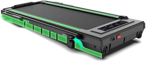 FUNMILY Upgrade Walking Pad Folding Treadmill with 12%/15% Incline & Handle Bar, 3.5HP Foldable Under Desk Compact Treadmills for Home/Office/Gym, 400+lb Capacity, Shock Absorption by FUNMILYSportsFitnessCardioTraining