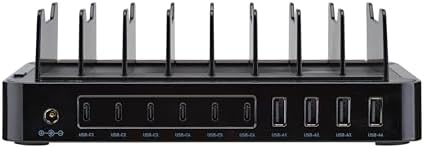 Eaton Tripp Lite series 10-Port USB Charging Station with Storage Brackets for Multi Device Family, 6 USB-C & 4 USB-A Ports, 120W, Compatible with iPhone, iPad, Galaxy, Pixel, & More (U280-010-ST6C4A) - Image 4