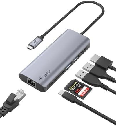 Belkin USB-C Hub 6 in 1 Multiport Adapter by Unknown