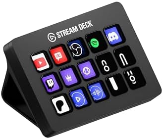 Elgato Stream Deck MK.2 Studio Controller, 15 Macro Keys by Elgato