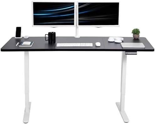 VIVO Black 71 x 30 in Standing Desk, DESK-KIT-E2W7B by VIVO