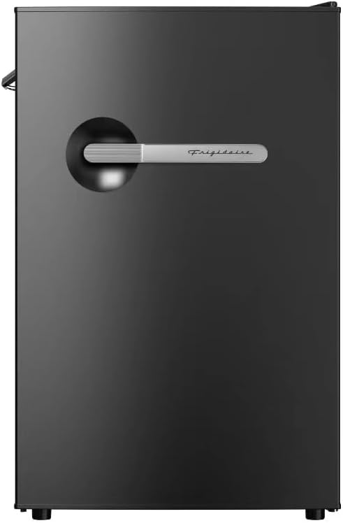 Frigidaire, 4.5 Cu. Ft. Retro Series Compact Refrigerator, Built-In Side Bottle Opener, Onyx - Image 2