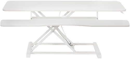 VIVO White 48 in Standing Desk Converter, DESK-V048KW by VIVO