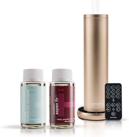 Homedics SereneScent Waterless Home Fragrance Diffuser & Oils Set by Homedics