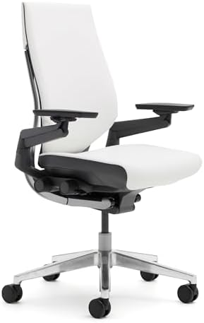 Steelcase Gesture Office Chair, Carpet Floors, Coconut Yellow by Unknown
