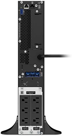 APC UPS 1500VA Smart-UPS Single Phase Online Uninterruptible Power Supply (SRT1500XLA), Black - Image 3