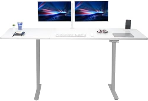 VIVO White 83 x 30 in Standing Desk, DESK-KIT-E2G84-30W by VIVO