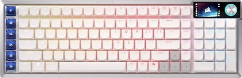 Corsair Vanguard AIR 99 Wireless RGB Gaming Keyboard – US QWERTY – White by Unknown