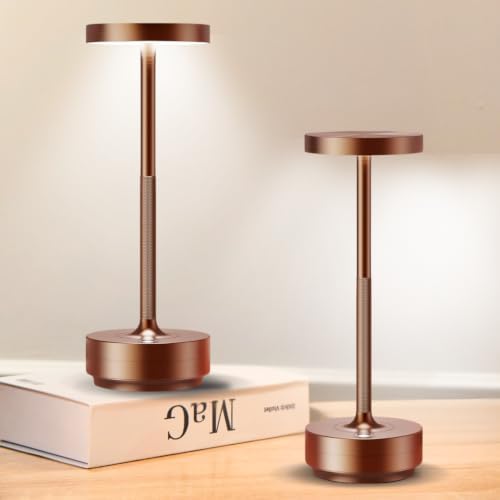 Rechargeable Cordless Table Lamp with 5000mAh Battery IP54 Waterproof LED by ZenithLightTableLamp