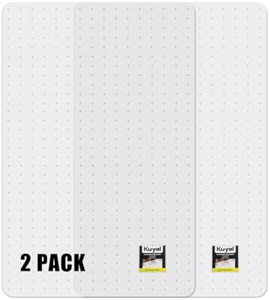 Kuyal Office Chair Mat for Carpet, Set of 2, Heavy Duty Computer Chair Mat by Kuyal