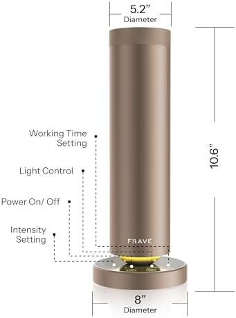 Tower Plug-in Waterless Essential Oil Diffuser, Almond Cream - Image 3