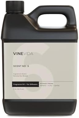 VINEVIDA [32 Fl Oz] Banana Nut Bread Fragrance Oil for Cold Air Diffusers, Essential Oils for Diffuser Oil Refill & Air Freshener Room Spray by VINEVIDA