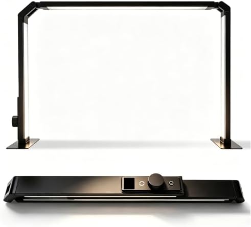 Half Moon Light for Nail Tech, 560 LEDs Professional Nail Desk Lamp by ROMALOVE