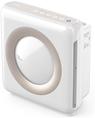 COWAY Air Purifier for Home Up to 1,748ft², HEPA Filter for Smoke, Allergies, Pet Dander, Odor, Air Quality Monitor, Auto&Eco Mode, Timer, Filter Indicator, 3yr Warranty, Mighty AP-1512HH(W), White by Coway