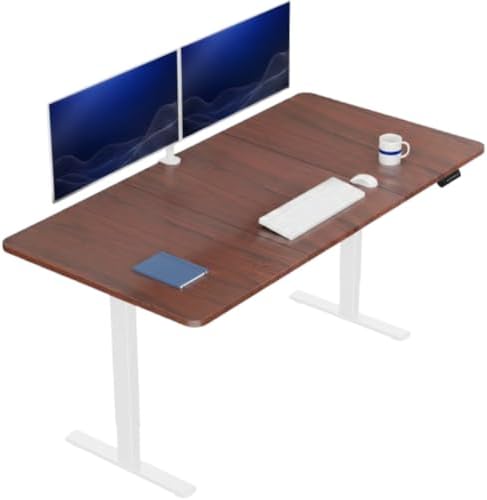 VIVO Dark Walnut 71 x 36 in Standing Desk, DESK-KIT-1W7D-36 by VIVO