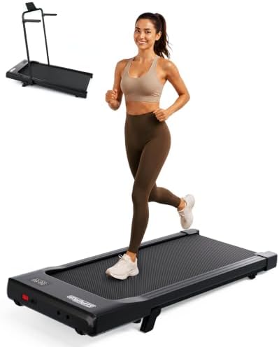 Superun Walking Pad with 6% Incline, 2.5HP Treadmill, 0.6-3.8 MPH, 300 lbs by SUPERUN