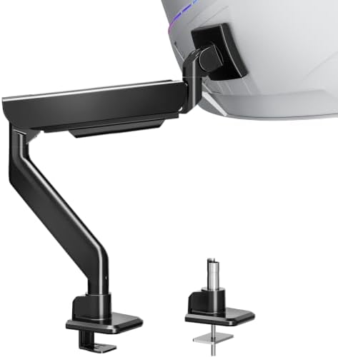 MOUNTUP Heavy Duty Monitor Arm, Single Monitor Mount for 57" Ultrawide Monitor, Supports 4.4–66 lbs, Large Monitor Arm with Full Motion Adjustment, Monitor Stand for Desk, Max VESA 100x100mm by MOUNTUP