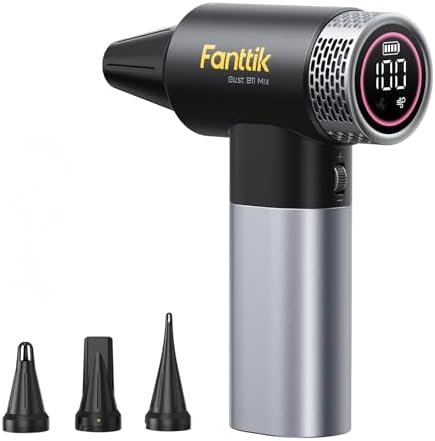 Fanttik Gust B11 Mix 2-in-1 Electric Air Duster & Portable Fan, Multi-Use by FANTTIK%C2%AE