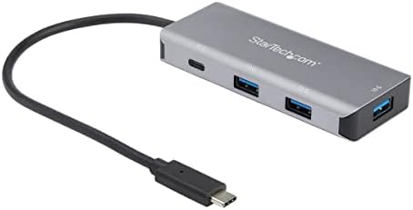 StarTech 4-Port USB-C Hub 10Gbps, 3x USB-A and 1x USB-C, TAA (HB31C3A1CB) by StarTech