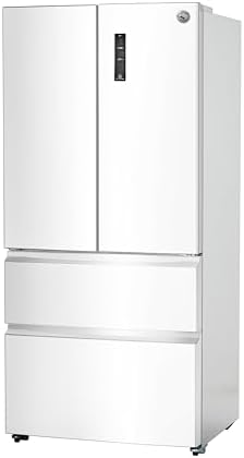 Commercial Cool 18.9 Cu. Ft. French Door Refrigerator, CCRF1890KW, White by CommercialCool