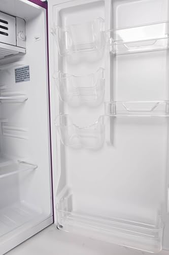 Frigidaire Refrigerator-Retro Mini Fridge Energy Saving-Adjustable Thermostat Control- Ideal for Dorm, Office, RV, Garage, Apartment 3.1 Cu Ft, PLUM - Image 7