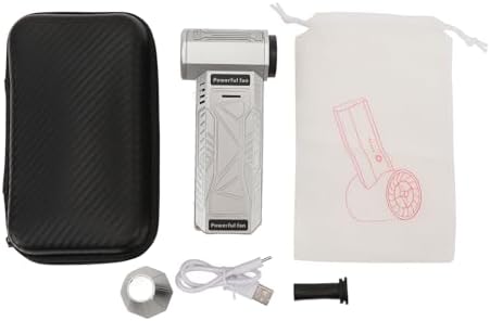 Electric Air Duster, 150000RPM Rechargeable Handheld Turbine Fan, 8000mAh Battery, ABS Material, 5.9x2.8 Inch - Image 6