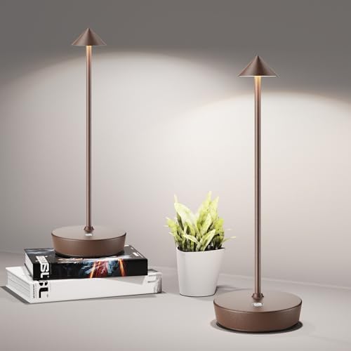 Cordless Table Lamp Rechargeable 6000mAh Battery Outdoor LED Light by SHANGCAI