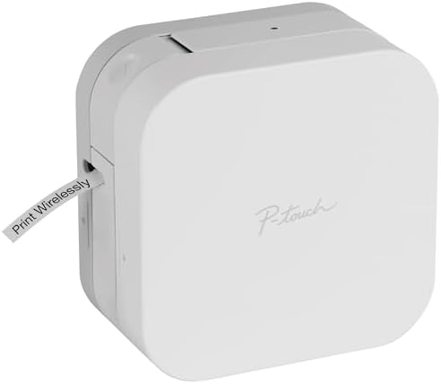 Brother P-Touch Cube Color Smartphone Label Maker, Bluetooth Wireless Technology, Multiple Templates Available for Apple & Android Compatible – White - Image 4