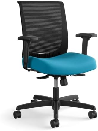 HON Convergence Ergonomic Office Chair, Office Desk Computer Chair, Peacock by HON