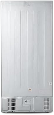 Commercial Cool 18.9 Cu. Ft. French Door Refrigerator, 33 Inch Wide Refrigerator with 2 Bottom Mount Freezer Drawers, Frost Free, LED Lighting, Digital Temperature Control, CCRF1890KS, Stainless Look - Image 4