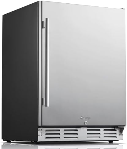 Kalamera Beverage Refrigerator, 24 inch Under Counter Beverage Cooler by Kalamera