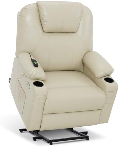 MCombo Oversized Power Lift Recliner Chair for Elderly, Big and Tall R7510 by MCombo