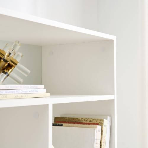 DormCo Yak About It® - Extra Depth Cube Desk Bookshelf with Outlet - White - Image 4