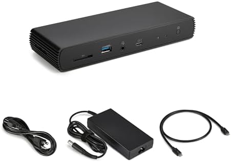 Amazon Basics Thunderbolt 4 Pro Docking Station, Dual 4K Monitor Support, 8K Display, 2xTBT4, 1xHDMI2.1, 3xUSB A 3.1, RJ45 Ethernet, Black, 7.86 x 2.95 x 1.23 inches (Pack of 10) - Image 6