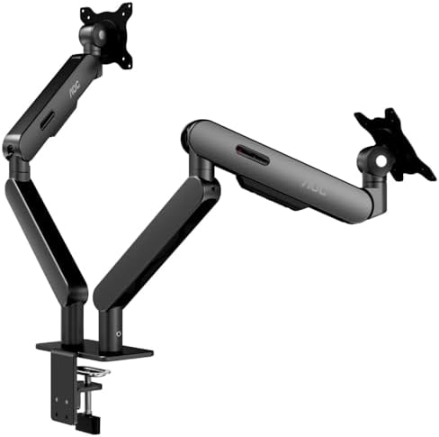 AOC Dual Monitor Stand Arm Desk Mount for 17-34 Inch Monitors, AM420G by AOC