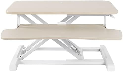 VIVO Light Wood 26 in Standing Desk Converter, DESK-V026KF by VIVO