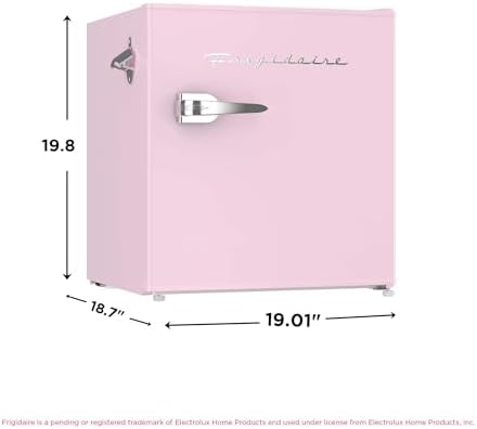 Frigidaire EFR176 1.6 cu. ft. Retro Bar Fridge with Side Bottle Opener (Pink) - Image 5