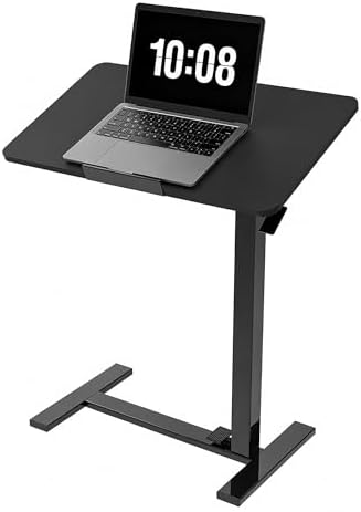 DUMOS Mobile Standing Desk, Bedside Table, Overbed Table by DumosLifestyle