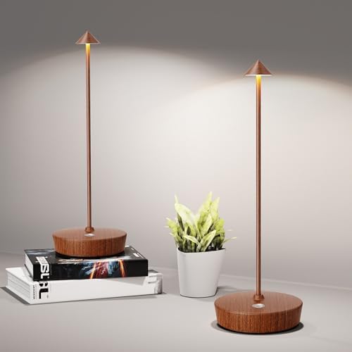 Cordless Table Lamp Rechargeable 6000mAh Battery Outdoor LED Light by SHANGCAI