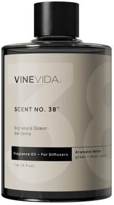 VINEVIDA [16 Fl Oz] Gardenia Fragrance Oil for Cold Air Diffusers, Essential Oils for Diffuser Oil Refill & Air Freshener Room Spray by VINEVIDA