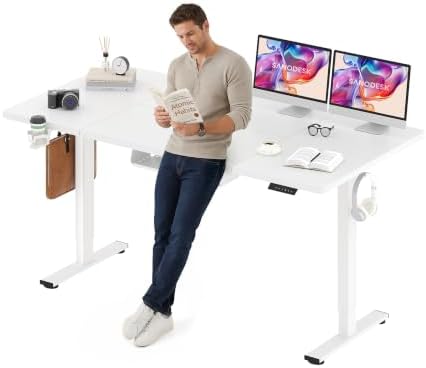 SANODESK 71''x32'' Large Electric Computer Height Adjustable Standing Desk by sanodesk