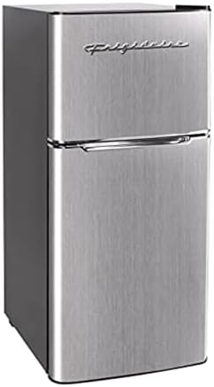 Frigidaire EFR451 Refrigerator with Top Freezer - 2 Door Fridge with 4.6 Cu Ft, Platinum Series, Stainless Steel by Unknown