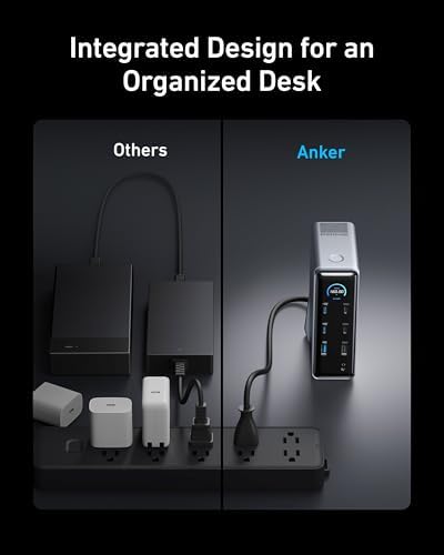 Anker Prime Docking Station, 14-in-1 Laptop Docking Station Dual Monitor - Image 6