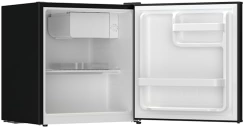 Frigidaire BLACK-ROSEGOLD Retro Mini Refrigerator-Energy Saving-Adjustable Thermostat Control-Side Mounted Bottle Opener-Ideal for Dorm, Office, RV, Garage, Apartment 1.6 Cubic Feet - Image 6
