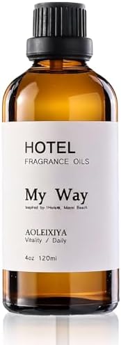 My Way Diffuser Oil Waterless Hotel Essential Oils for Diffusers for Home Inspired by The 1 Hotel Miami Scent - Premium Hotel Collection Diffuser Oil - 4 Fl Oz (Pack of 1) by AOLEIXIYA